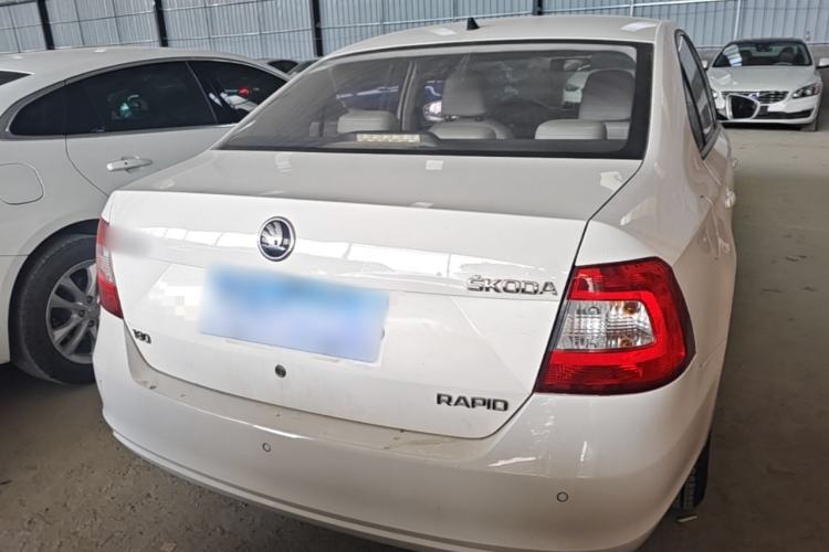 Used Skoda Rapid 2016 1.6L Automatic Chuanxing Edition Rear