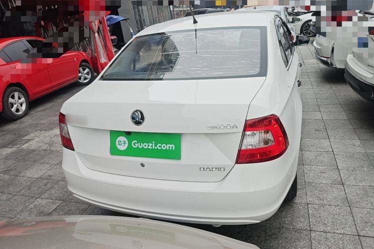 Used Skoda Rapid 2016 1.4L Manual Front-Wheel Drive Model Rear