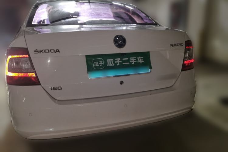 Used Skoda Rapid 2016 1.6L Automatic Chuanxing Edition Rear