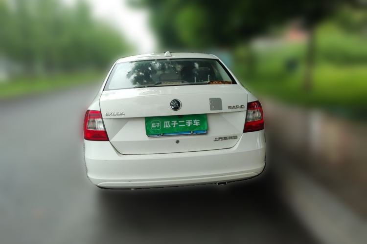 Used Skoda Rapid 2016 1.4L Manual Front-Wheel Drive Model Rear