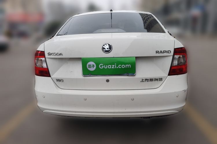 Used Skoda Rapid 2016 1.6L Automatic Front-Wheel Drive Model Rear