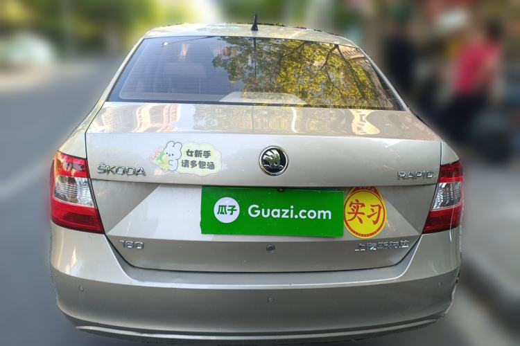 Used Skoda Rapid 2016 1.6L Automatic Chuanxing Edition Rear