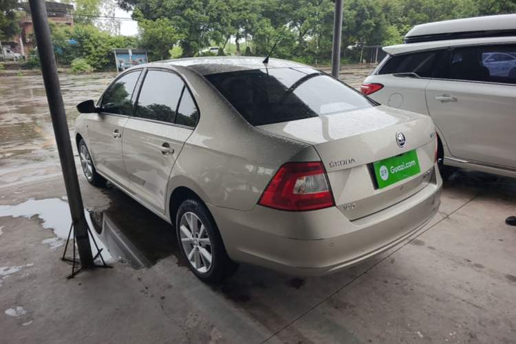Used Skoda Rapid 2016 1.6L Automatic Chuanxing Edition Rear Left 45 Deg