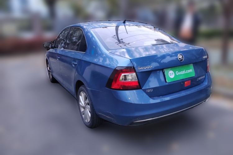 Used Skoda Rapid 2018 1.6L Automatic Comfort Edition Rear Left 45 Deg