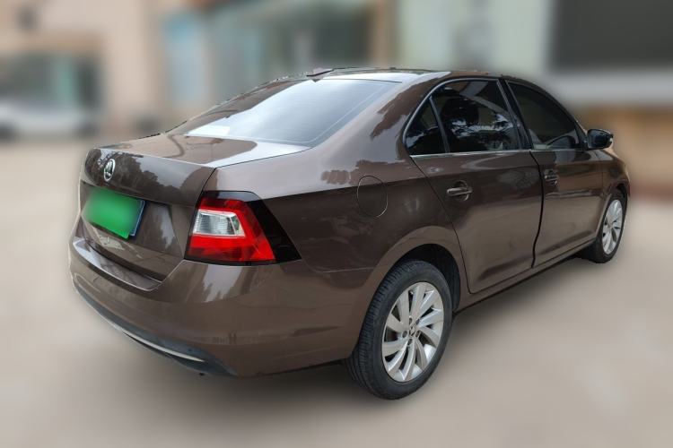 Used Skoda Rapid 2018 1.6L Automatic Comfort Edition Rear Right 45 Deg