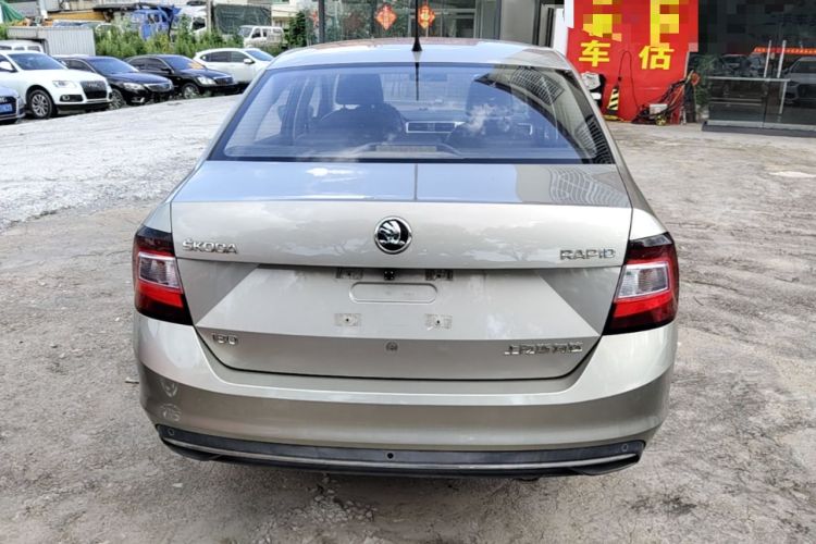 Used Skoda Rapid 2018 1.6L Automatic Comfort Edition Rear
