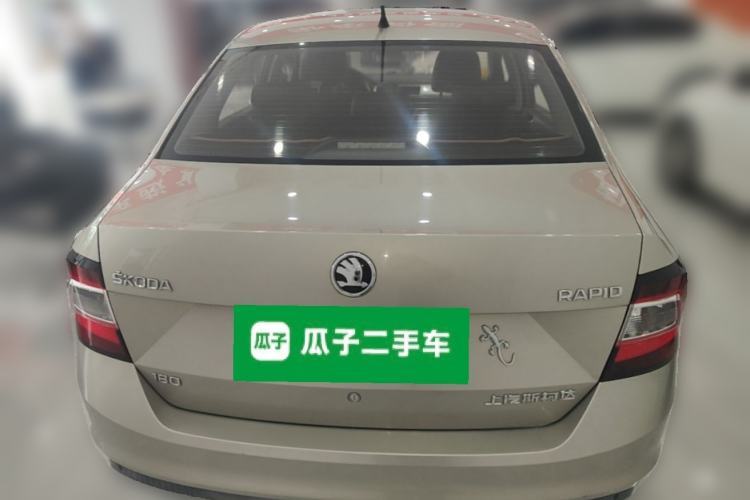 Used Skoda Rapid 2018 1.6L Automatic Comfort Edition Rear