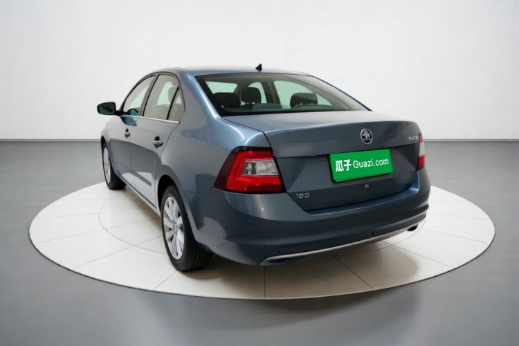 Used Skoda Rapid 2018 1.6L Manual Comfort Edition Rear Left 45 Deg
