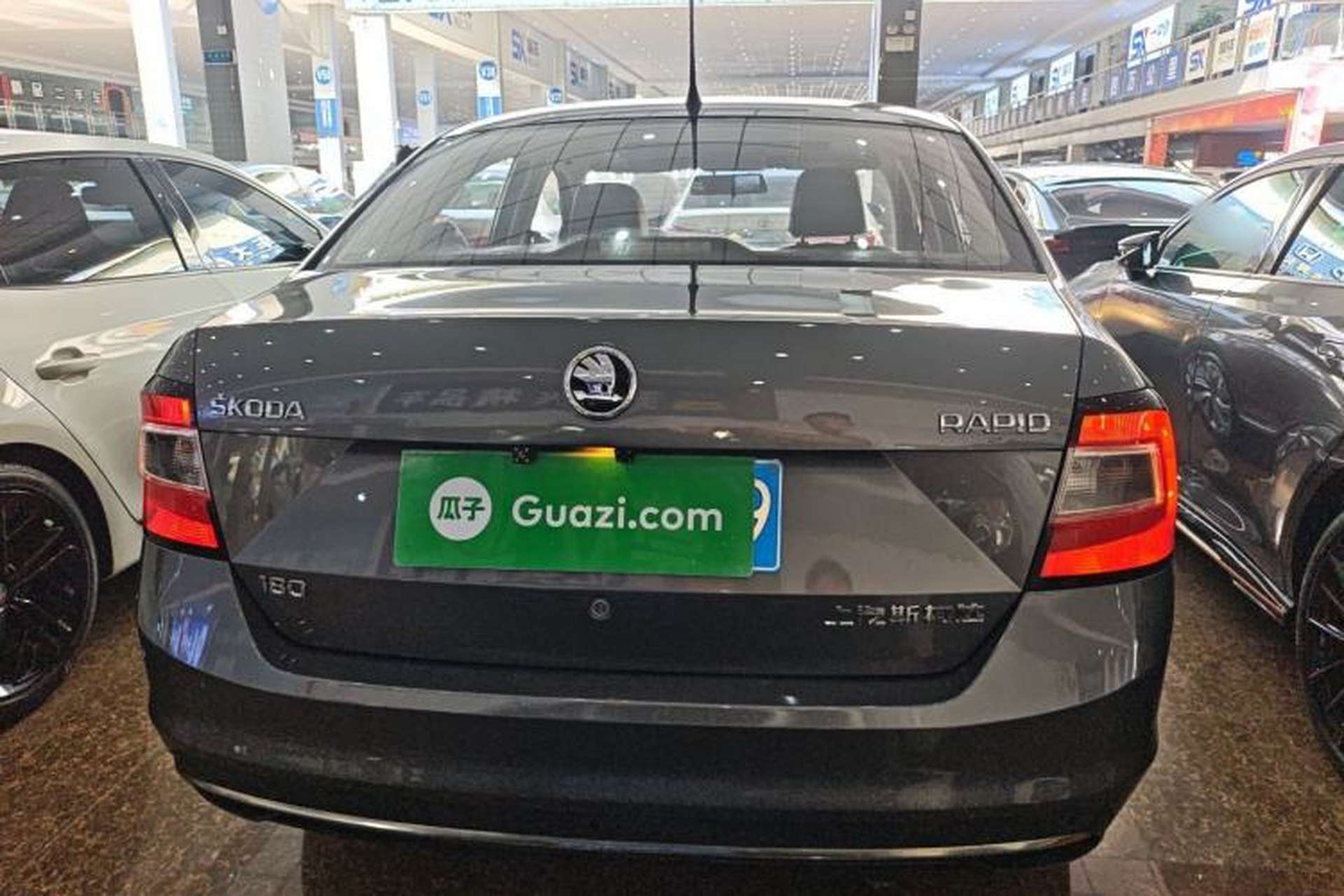 Used Skoda Rapid 2018 1.6L Automatic Comfort Edition Rear