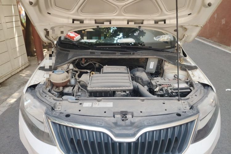 Used Skoda Rapid 2018 1.4L Manual Standard Edition Engine Bay