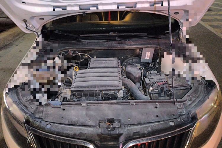 Used Skoda Rapid 2018 1.4L Manual Standard Edition Engine Bay
