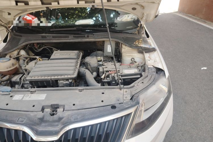 Used Skoda Rapid 2018 1.4L Manual Standard Edition Engine Bay Left