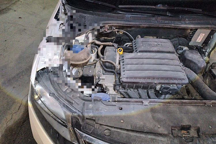 Used Skoda Rapid 2018 1.4L Manual Standard Edition Engine Bay Right