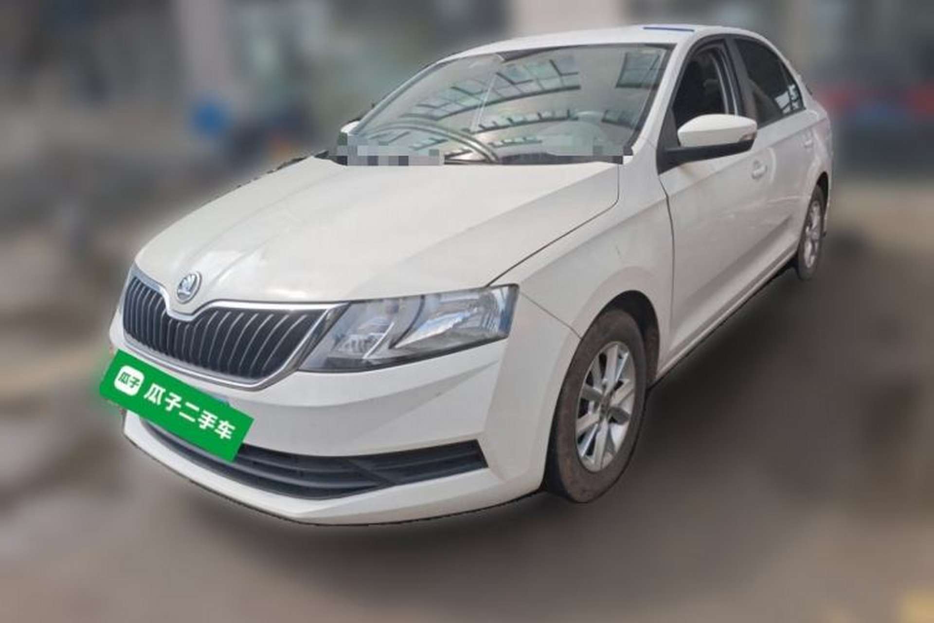 Used Skoda Rapid 2018 1.6L Manual Standard Edition Front Left 45 Deg