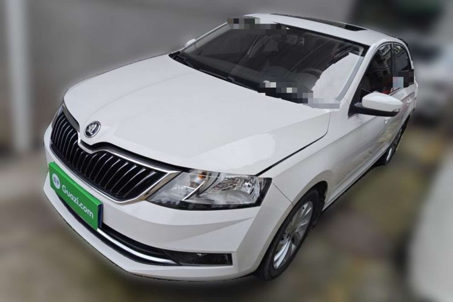 Used Skoda Rapid 2018 1.6L Automatic Comfort Edition Front Left 45 Deg
