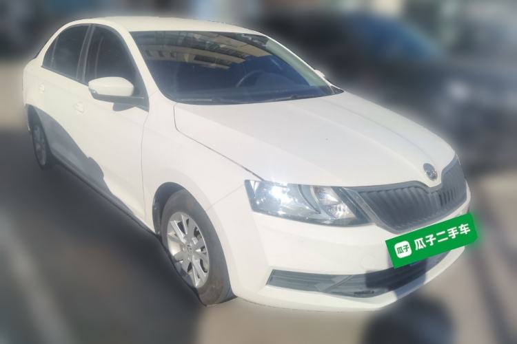 Used Skoda Rapid 2018 1.4L Manual Standard Edition Front Right 45 Deg