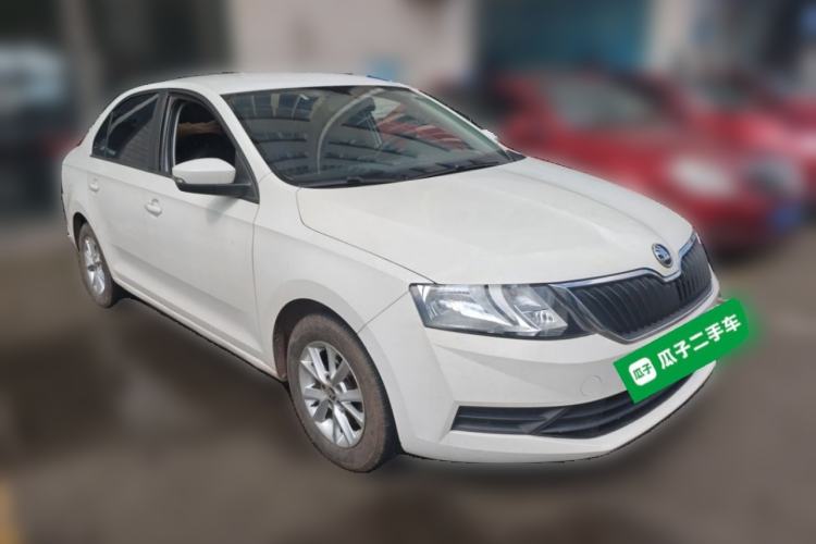 Used Skoda Rapid 2018 1.6L Manual Standard Edition Front Right 45 Deg
