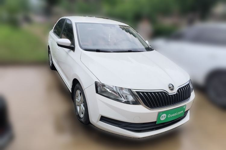 Used Skoda Rapid 2018 1.4L Manual Standard Edition Front Right 45 Deg