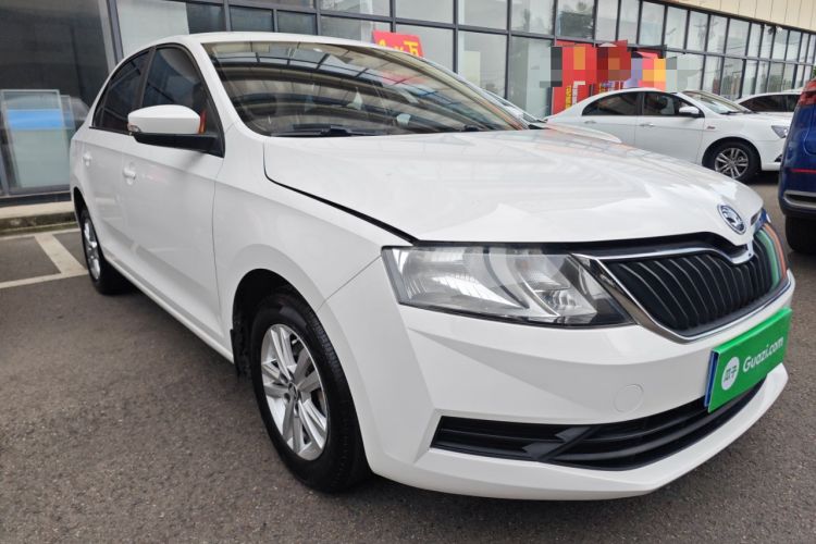 Used Skoda Rapid 2018 1.6L Manual Standard Edition Front Right 45 Deg