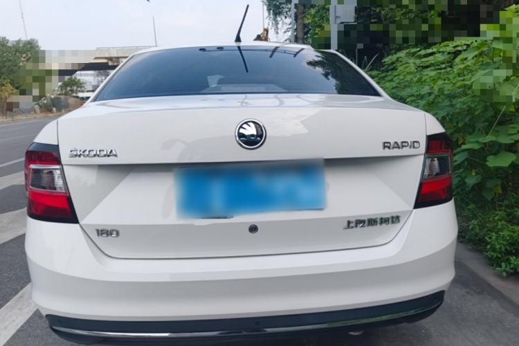 Used Skoda Rapid 2018 1.6L Manual Comfort Edition Rear