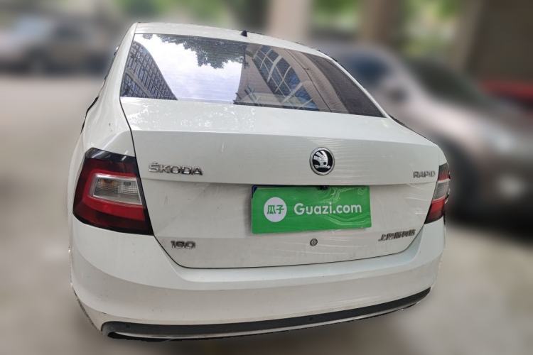 Used Skoda Rapid 2018 1.6L Automatic Comfort Edition Rear