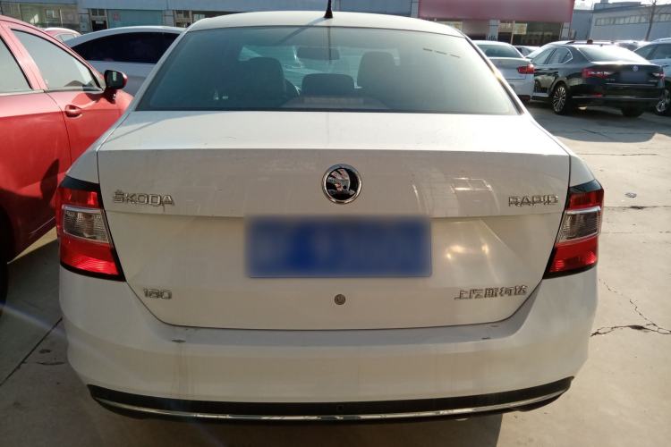 Used Skoda Rapid 2018 1.6L Automatic Comfort Edition Rear
