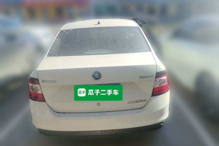 Used Skoda Rapid 2018 1.4L Manual Standard Edition Rear