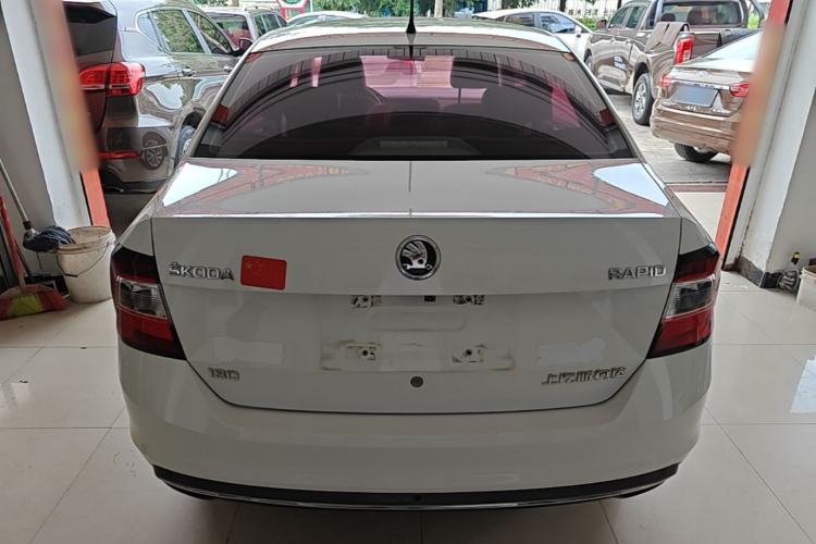 Used Skoda Rapid 2018 1.6L Automatic Comfort Edition Rear