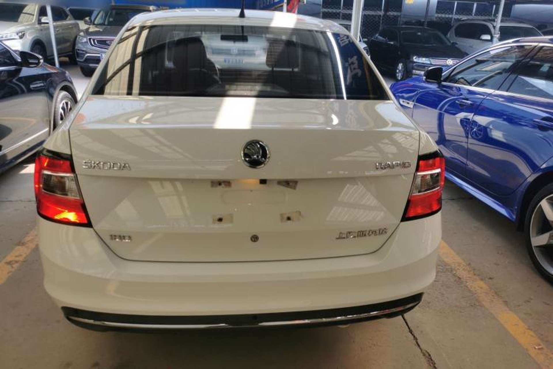 Used Skoda Rapid 2018 1.6L Automatic Comfort Edition Rear