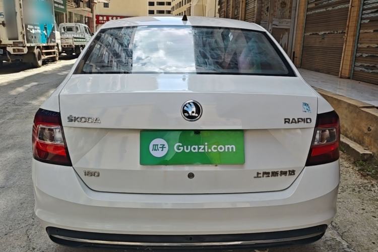 Used Skoda Rapid 2018 1.6L Automatic Comfort Edition Rear
