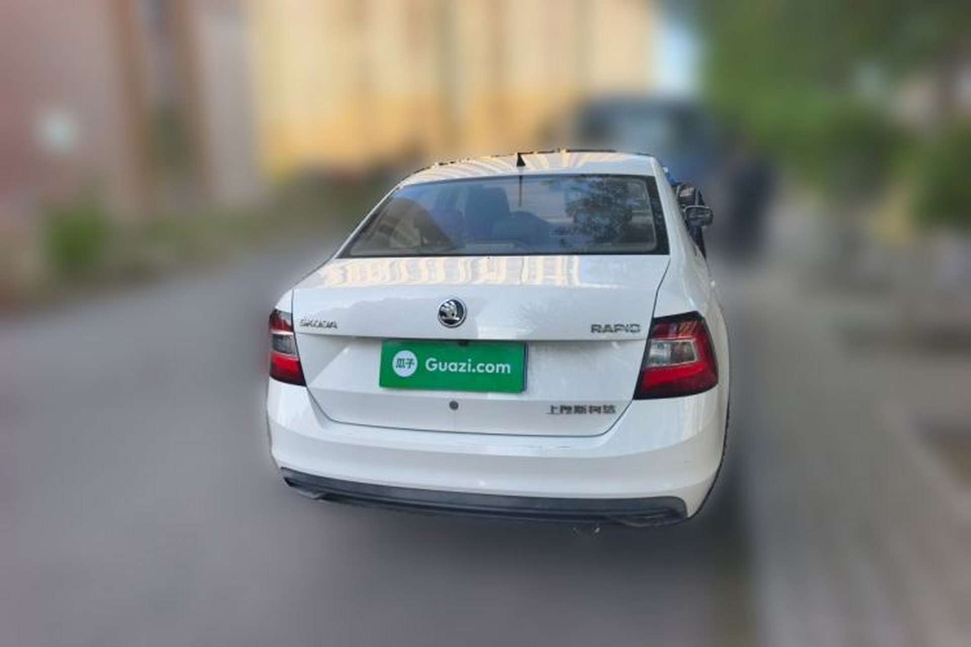 Used Skoda Rapid 2018 1.4L Manual Standard Edition Rear