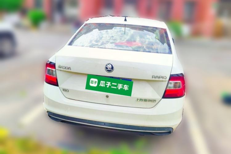 Used Skoda Rapid 2018 1.6L Automatic Comfort Edition Rear