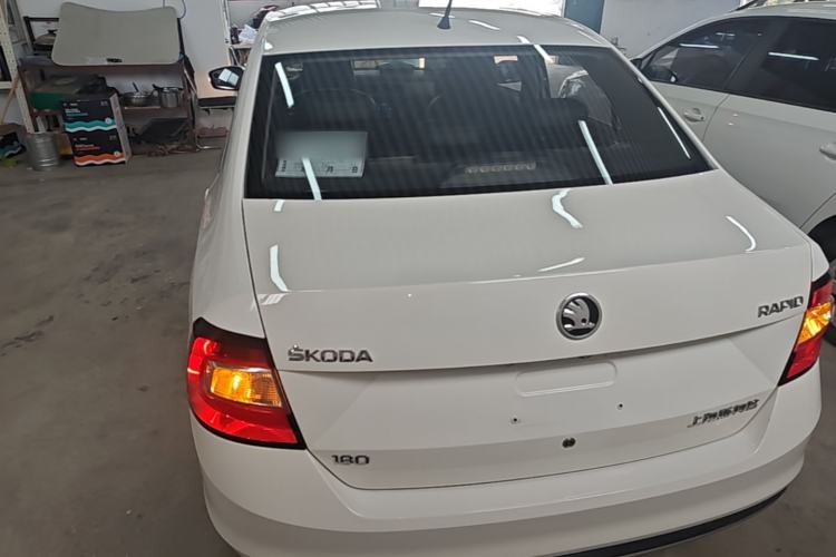 Used Skoda Rapid 2018 1.6L Automatic Comfort Edition Rear