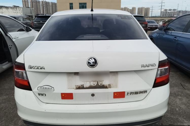 Used Skoda Rapid 2018 1.6L Automatic Comfort Edition Rear