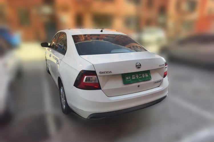 Used Skoda Rapid 2018 1.4L Manual Standard Edition Rear Left 45 Deg