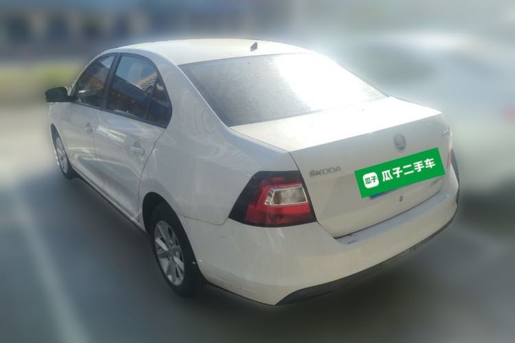 Used Skoda Rapid 2018 1.4L Manual Standard Edition Rear Left 45 Deg