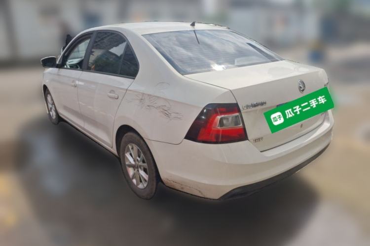 Used Skoda Rapid 2018 1.6L Manual Standard Edition Rear Left 45 Deg