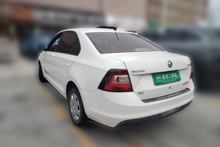 Used Skoda Rapid 2018 1.6L Manual Standard Edition Rear Left 45 Deg