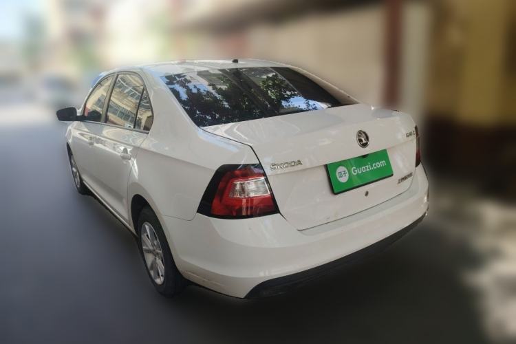 Used Skoda Rapid 2018 1.4L Manual Standard Edition Rear Left 45 Deg