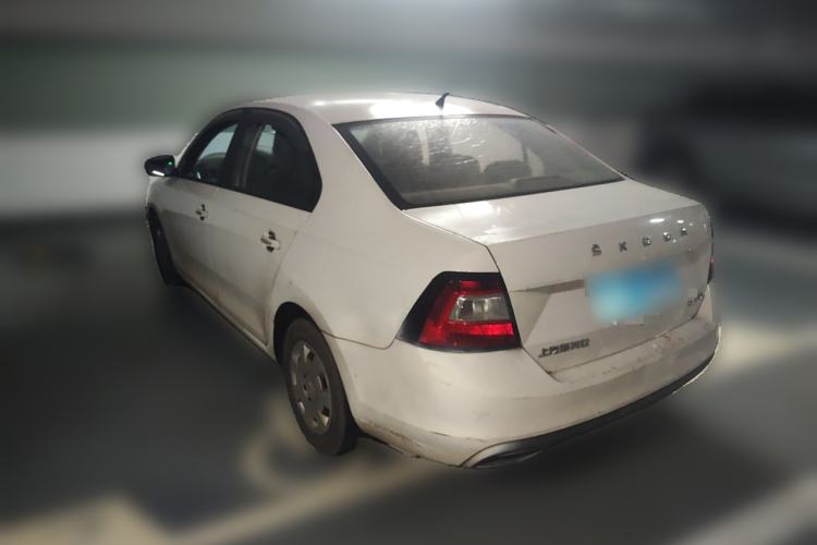 Used Skoda Rapid 2018 1.6L Manual Standard Edition Rear Left 45 Deg