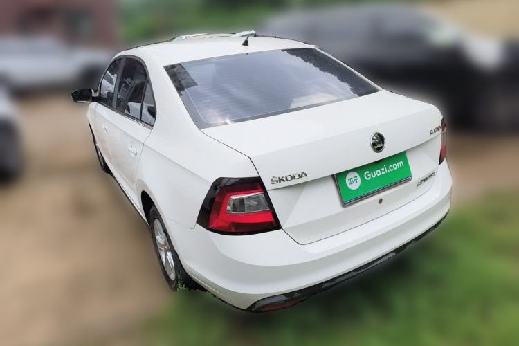 Used Skoda Rapid 2018 1.4L Manual Standard Edition Rear Left 45 Deg