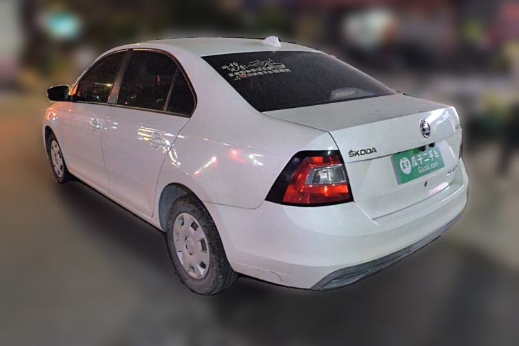 Used Skoda Rapid 2018 1.4L Manual Standard Edition Rear Left 45 Deg