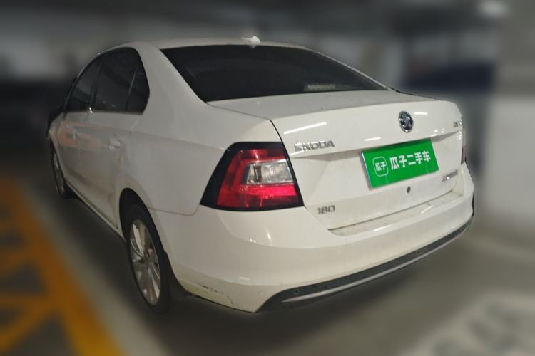 Used Skoda Rapid 2018 1.6L Manual Comfort Edition Rear Left 45 Deg