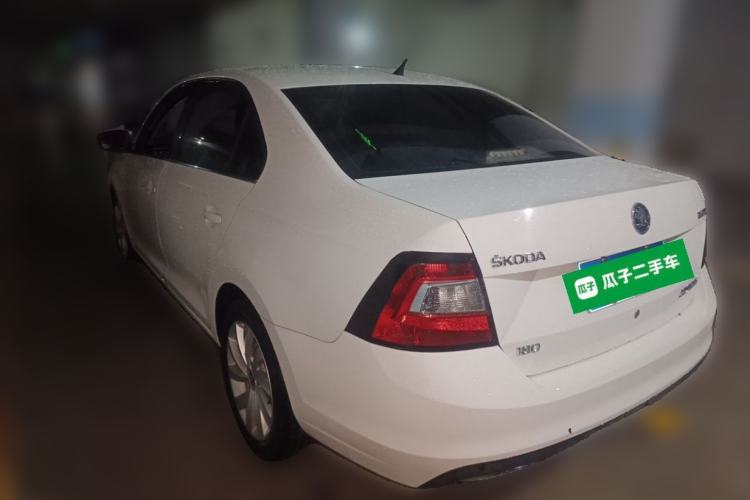 Used Skoda Rapid 2018 1.6L Manual Comfort Edition Rear Left 45 Deg