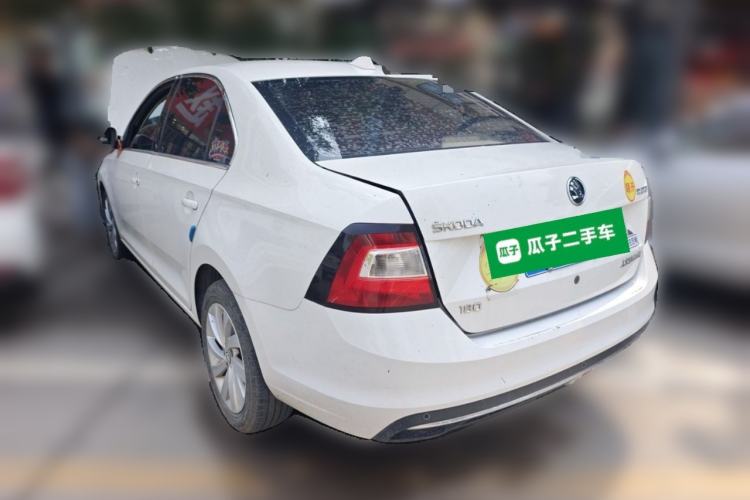 Used Skoda Rapid 2018 1.6L Manual Comfort Edition Rear Left 45 Deg
