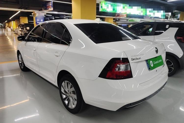 Used Skoda Rapid 2018 1.4L Manual Comfort Edition Rear Left 45 Deg