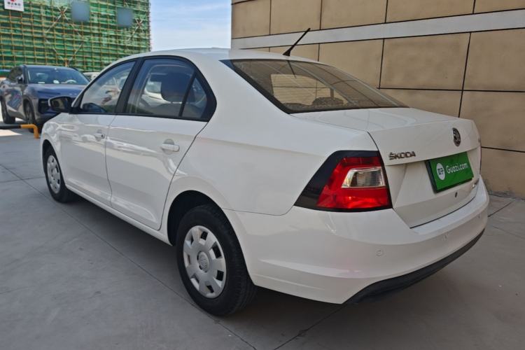 Used Skoda Rapid 2018 1.4L Manual Standard Edition Rear Left 45 Deg