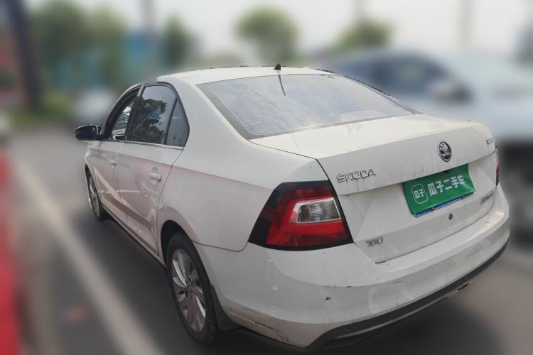 Used Skoda Rapid 2018 1.6L Automatic Comfort Edition Rear Left 45 Deg