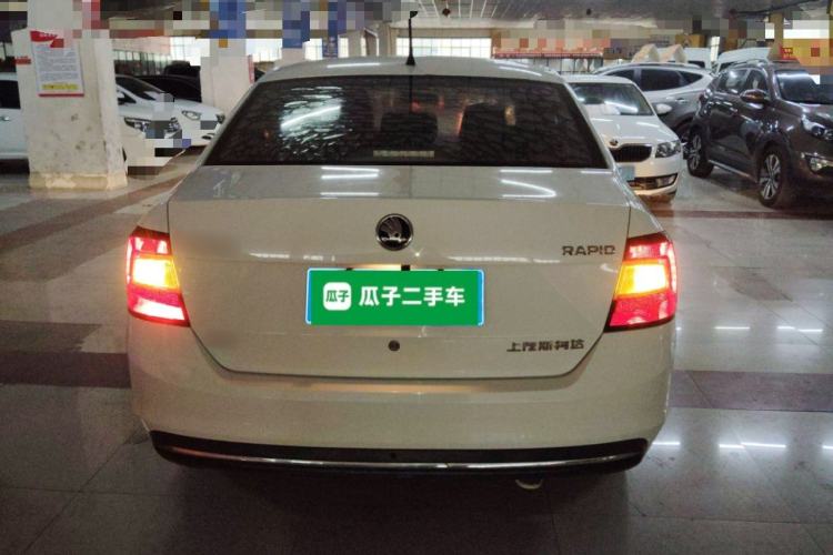 Used Skoda Rapid 2018 1.6L Automatic Comfort Edition Rear