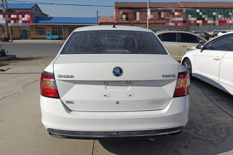 Used Skoda Rapid 2018 1.6L Automatic Comfort Edition Rear